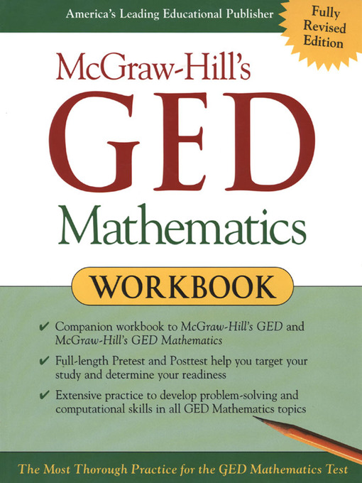 Title details for McGraw-Hill's GED Mathematics Workbook by Jerry Howett - Available